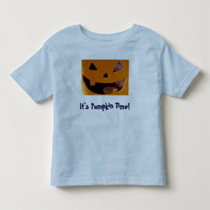 T-shirt Pour Les Tous Petits Il est temps de citrouille !