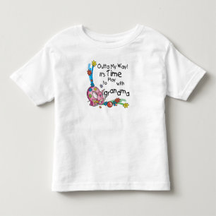 T-shirt Pour Les Tous Petits Il est temps de jouer avec grand-mère