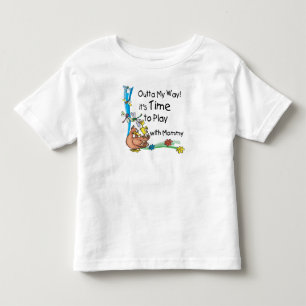 T-shirt Pour Les Tous Petits Il est temps de jouer avec maman