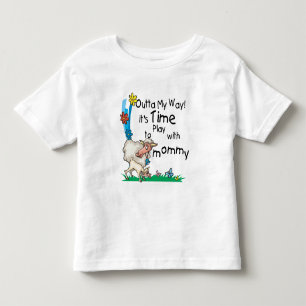 T-shirt Pour Les Tous Petits Il est temps de jouer avec maman2