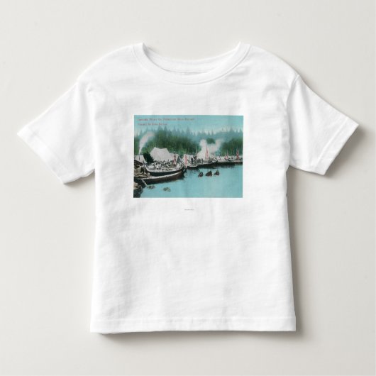 T-shirt Pour Les Tous Petits Île de Japonski - indigènes de Potlatchers et de (Devant)