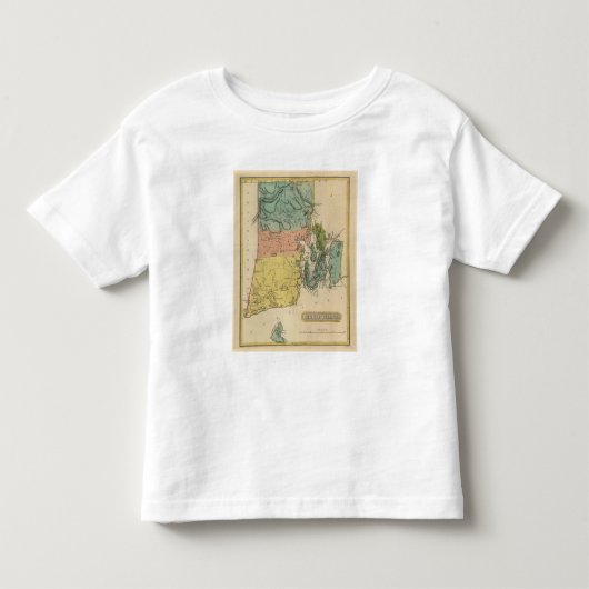 T-shirt Pour Les Tous Petits Île de Rhode 7 (Devant)