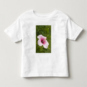 T-shirt Pour Les Tous Petits Îles Cook, Atiu. Fleur d'hibiscus.