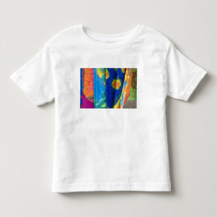 T-shirt Pour Les Tous Petits Îles Cook, Rarotonga. Tissu batik Punanga Nui