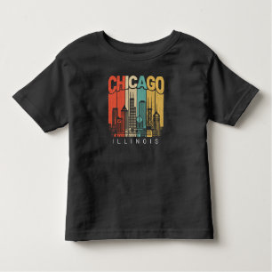 T-shirt Pour Les Tous Petits Illinois de Chicago