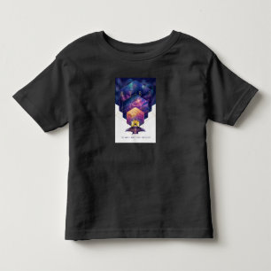 T-shirt Pour Les Tous Petits Illustration artistique du télescope spatial James