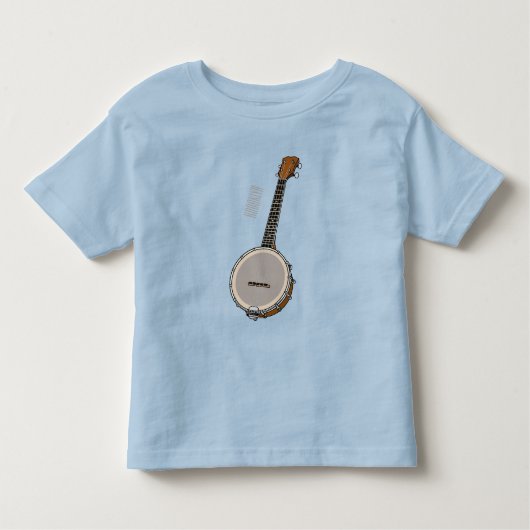 T-shirt Pour Les Tous Petits Illustration de Banjo (Devant)