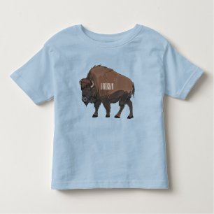 T-shirt Pour Les Tous Petits Illustration de bison