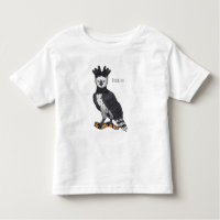 Illustration de dessin animé d'aigle harpie