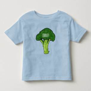 T-shirt Pour Les Tous Petits illustration de dessin animé de brocoli