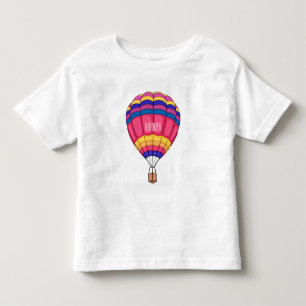 T-shirt Pour Les Tous Petits Illustration de dessin animé de montgolfière