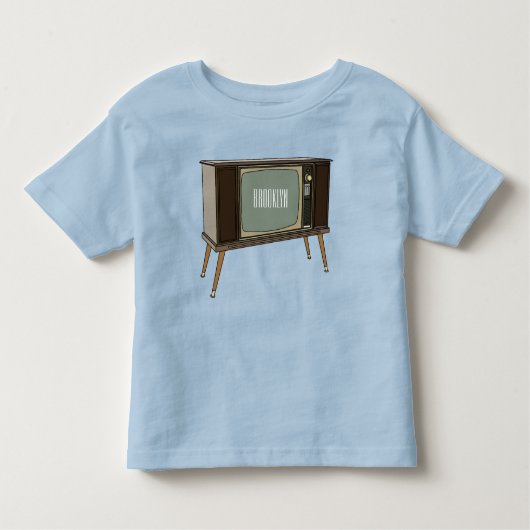 T-shirt Pour Les Tous Petits Illustration de dessin télévisé (Devant)