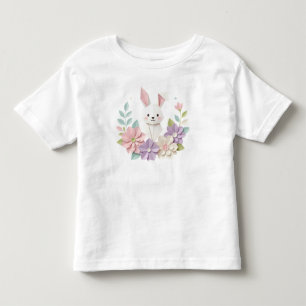 T-shirt Pour Les Tous Petits Illustration de fête d'animaux personnalisée de la