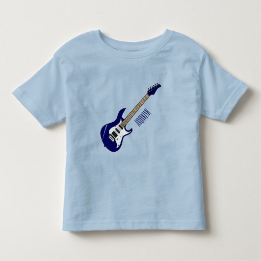 T-shirt Pour Les Tous Petits Illustration de guitare électrique (Devant)