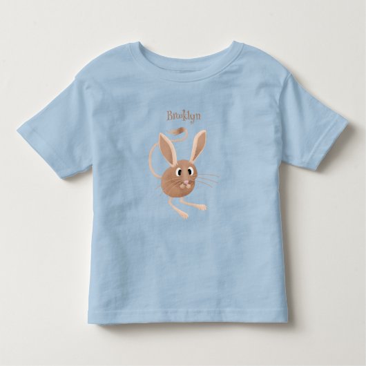 T-shirt Pour Les Tous Petits Illustration de jerboa aux longues oreilles (Devant)