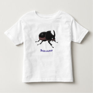 T-shirt Pour Les Tous Petits Illustration de la caricature du dendroctone du rh