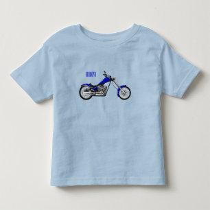 T-shirt Pour Les Tous Petits Illustration de la moto à hélico