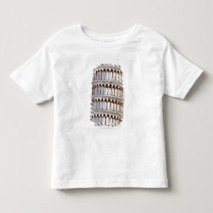 T-shirt Pour Les Tous Petits Illustration de la tour de Pise
