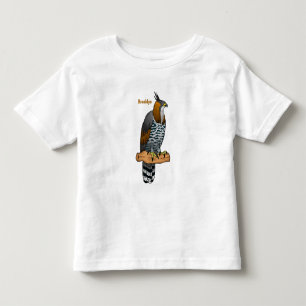 T-shirt Pour Les Tous Petits Illustration de l'aigle à faucon orné