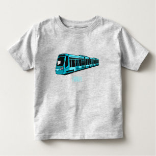 T-shirt Pour Les Tous Petits Illustration de locomotive électrique