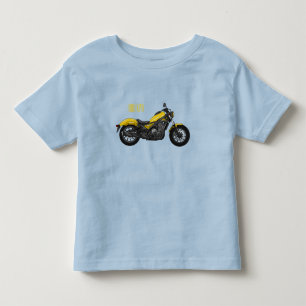 T-shirt Pour Les Tous Petits Illustration de moto Cruiser