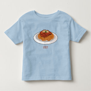 T-shirt Pour Les Tous Petits Illustration de Spaghetti
