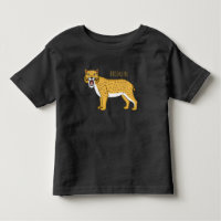Illustration de tigre à dents de sabre