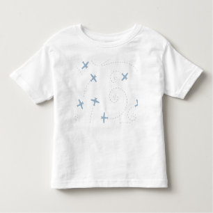 T-shirt Pour Les Tous Petits illustration de vol d'avion