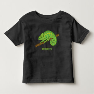 T-shirt Pour Les Tous Petits Illustration du caméléon de la parson