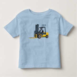 T-shirt Pour Les Tous Petits Illustration du chariot élévateur