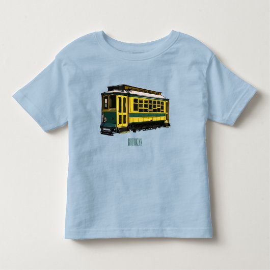 T-shirt Pour Les Tous Petits Illustration du chariot Mata (Devant)