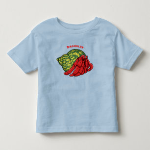 T-shirt Pour Les Tous Petits Illustration du crabe mignon