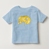 T-shirt Pour Les Tous Petits Illustration du serpent python birman (Devant)
