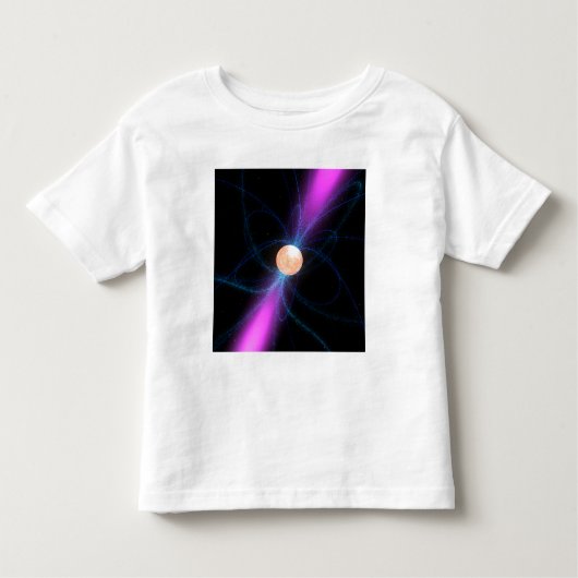 T-shirt Pour Les Tous Petits Illustration d'un pulsar 2 (Devant)