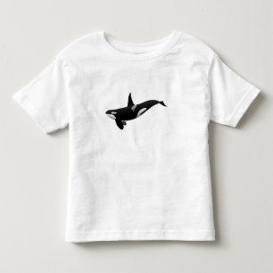T-shirt Pour Les Tous Petits Illustration Orca whale - Choisir la couleur arri