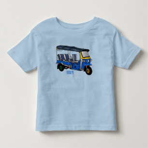 T-shirt Pour Les Tous Petits Illustration Tuk tuk
