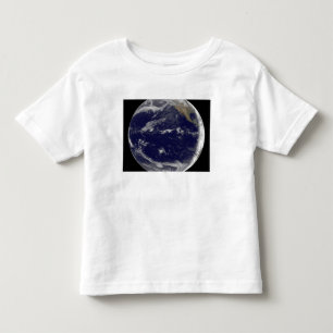 T-shirt Pour Les Tous Petits Image satellite de la terre 2