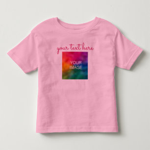 T-shirt Pour Les Tous Petits Impression Recto Verso Télécharger Photo Ajouter T