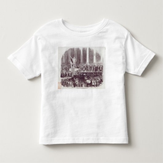 T-shirt Pour Les Tous Petits Inauguration du Président Polk : Le serment (Devant)