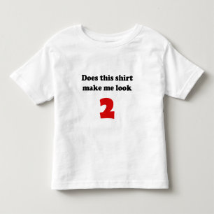 T-shirt Pour Les Tous Petits Incitez-moi à regarder 2 chemises légères d'enf