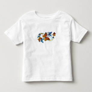 T-shirt Pour Les Tous Petits Infinité de papillons monarques