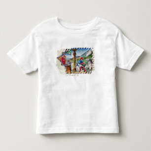 T-shirt Pour Les Tous Petits Initiale 'L de Historiated