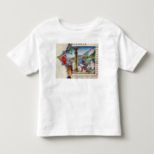 T-shirt Pour Les Tous Petits Initiale 'L de Historiated