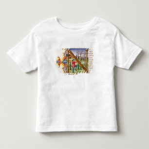 T-shirt Pour Les Tous Petits Initiale 'N de Historiated