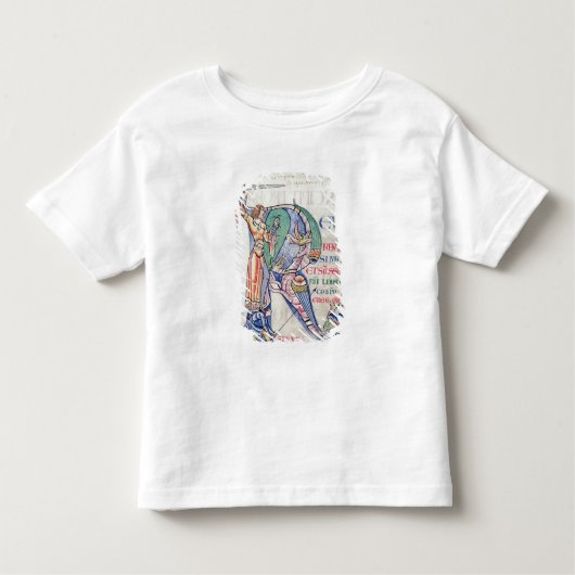 T-shirt Pour Les Tous Petits Initiale 'R de Historiated (Devant)