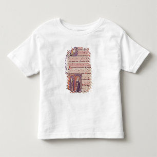 T-shirt Pour Les Tous Petits Initiales 'P de Historiated