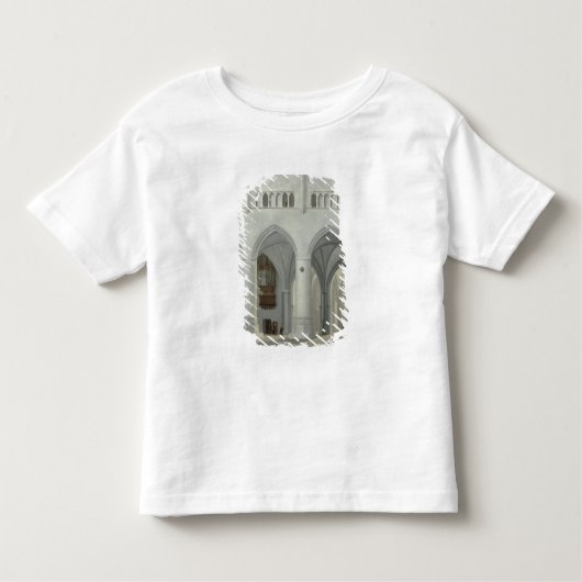 T-shirt Pour Les Tous Petits Intérieur de l'église de St Bavo, Haarlem (Devant)