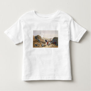 T-shirt Pour Les Tous Petits Intérieur du Mamelon Vert, plat 'de Seat