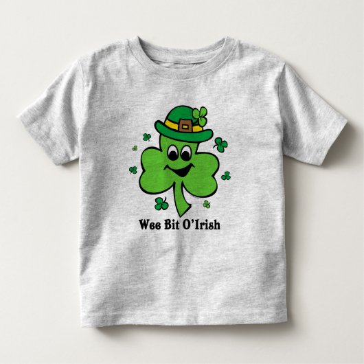 T-shirt Pour Les Tous Petits Irlandais petit d'O de peu (Devant)