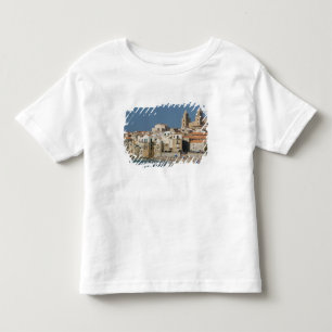 T-shirt Pour Les Tous Petits Italie, Sicile, Cefalu, vue de la ville avec le Du
